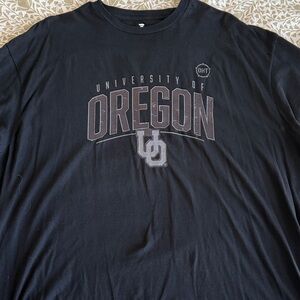Fanatics Black University of Oregon Long Sleeve Tee